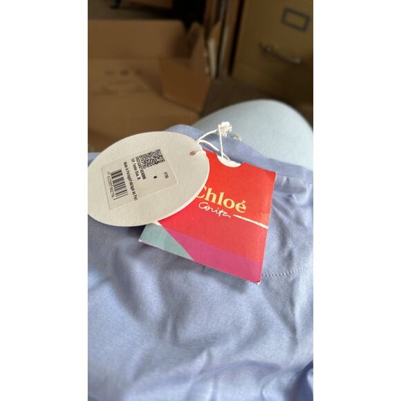 Chloé Corita Kent Graphic print Cotton jersey Tee Tender Blue - Picture 7 of 7